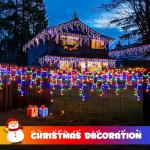 400 LED Icicle Lights with Music Sync Remote