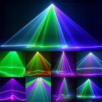 RGB Laser Party Lights with Sound Activation