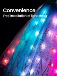 Music Syncing LED Princess Dress for Girls