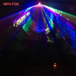 RGB Laser Party Lights with Sound Activation