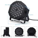 LUNSY 8-Pack Sound Activated DJ Christmas Lights