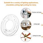 Pelopy 5 Pack Light Fixture Mounting Brackets