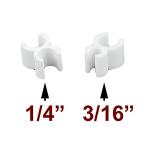 Wire Frame Clips for Mini Christmas Lights, 1000 Pack