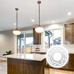 Pelopy 5 Pack Light Fixture Mounting Brackets