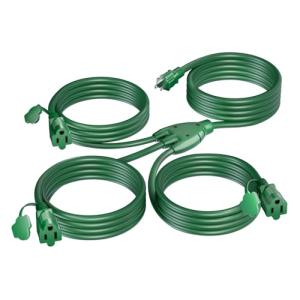 25 FT Outdoor Christmas Lights Extension Cord