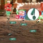 Outdoor Extension Cord Splitter for Holiday Lights