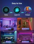 AI Smart LED Strip Lights with Music Sync