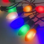 25 Pack Multicolor C9 Christmas Light Bulbs