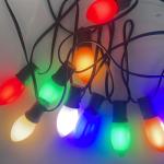 25 Pack Multicolor C9 Christmas Light Bulbs
