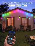 Govee 96ft Smart Outdoor Music Lights, WiFi Compatible