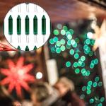100 Mini Christmas Light Bulbs for Trees