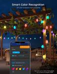 Govee 96ft Smart Outdoor Music Lights, WiFi Compatible