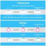 Smart RGBWW LED Strip Lights with Music Sync