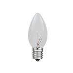 C7 Clear Christmas Bulbs - 25 Pack