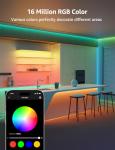AI Smart LED Strip Lights with Music Sync