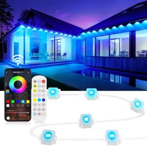 200ft Smart Outdoor Music Sync Christmas Lights