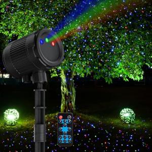 Colorful Laser Christmas Projector Lights with Remote