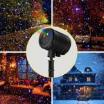 Colorful Laser Christmas Projector Lights with Remote