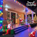 Solar Christmas Lights - 400LED Multi-Color Set