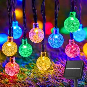Brightown Solar String Lights - 60 LED Glowing Globes