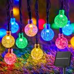 Brightown Solar String Lights - 60 LED Glowing Globes