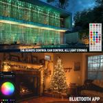 Smart Christmas String Lights, 98FT RGB Music Sync