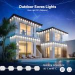 200ft Smart Outdoor Music Sync Christmas Lights