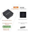 Twinkle Star 80 FT Solar Music Sync Christmas Lights