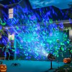 RGBW Ocean Wave Christmas Light Projector with Remote