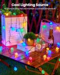 Brightown Solar String Lights - 60 LED Glowing Globes