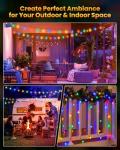 Brightown Solar String Lights - 60 LED Glowing Globes