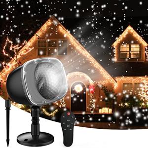 Syslux Snowfall Projector Lights with Remote Control