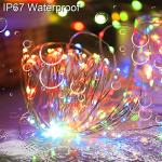 Multicolor Solar Christmas String Lights - 100 LEDs