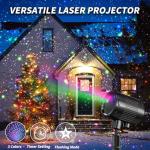 Musical RGB Laser Projector for Holiday Light Shows