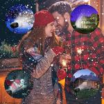 Syslux Snowfall Projector Lights with Remote Control
