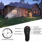 Syslux Snowfall Projector Lights with Remote Control