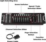 DMX Controller for Synchronized Music Light Shows