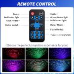 Musical RGB Laser Projector for Holiday Light Shows