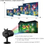 Outdoor Holiday Projector with 16 HD Patterns
