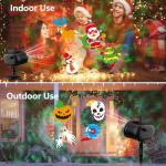 Outdoor Holiday Projector with 16 HD Patterns