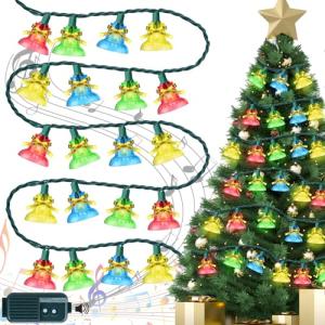 30-Piece Musical Christmas Lights with 25 Songs