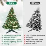 Musical Christmas Tree Stand with Remote Control