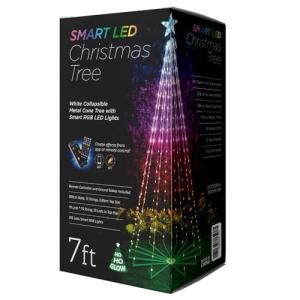 7ft LED Christmas Tree with Music Sync and App Control