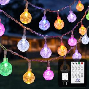 56FT Music Sync Outdoor String Lights with Remote