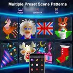 800 LED Music Sync Curtain Lights with APP