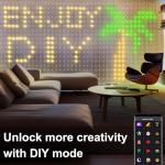 800 LED Music Sync Curtain Lights with APP