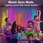 800 LED Music Sync Curtain Lights with APP