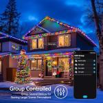 100 LED RGB Christmas Lights with Music Sync