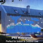 800 LED Music Sync Curtain Lights with APP