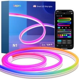 Smart RGB Rope Lights with Music Sync